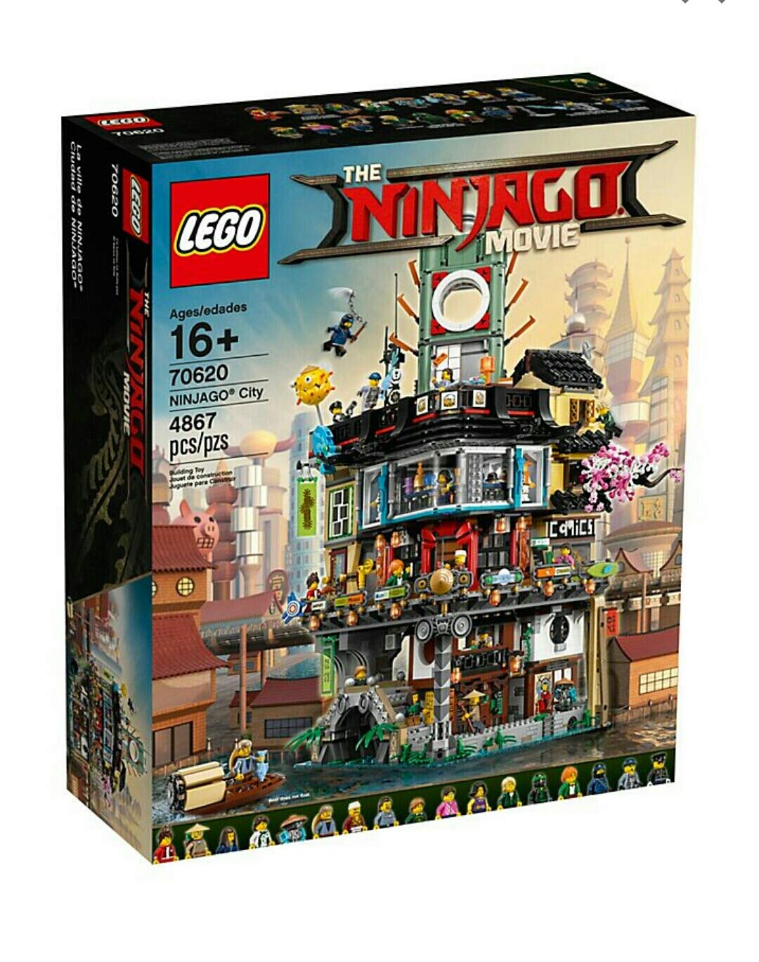 LEGO Ninjago Movie – Ninjago City – Limited Edition Set 70620 Set 4867 Box