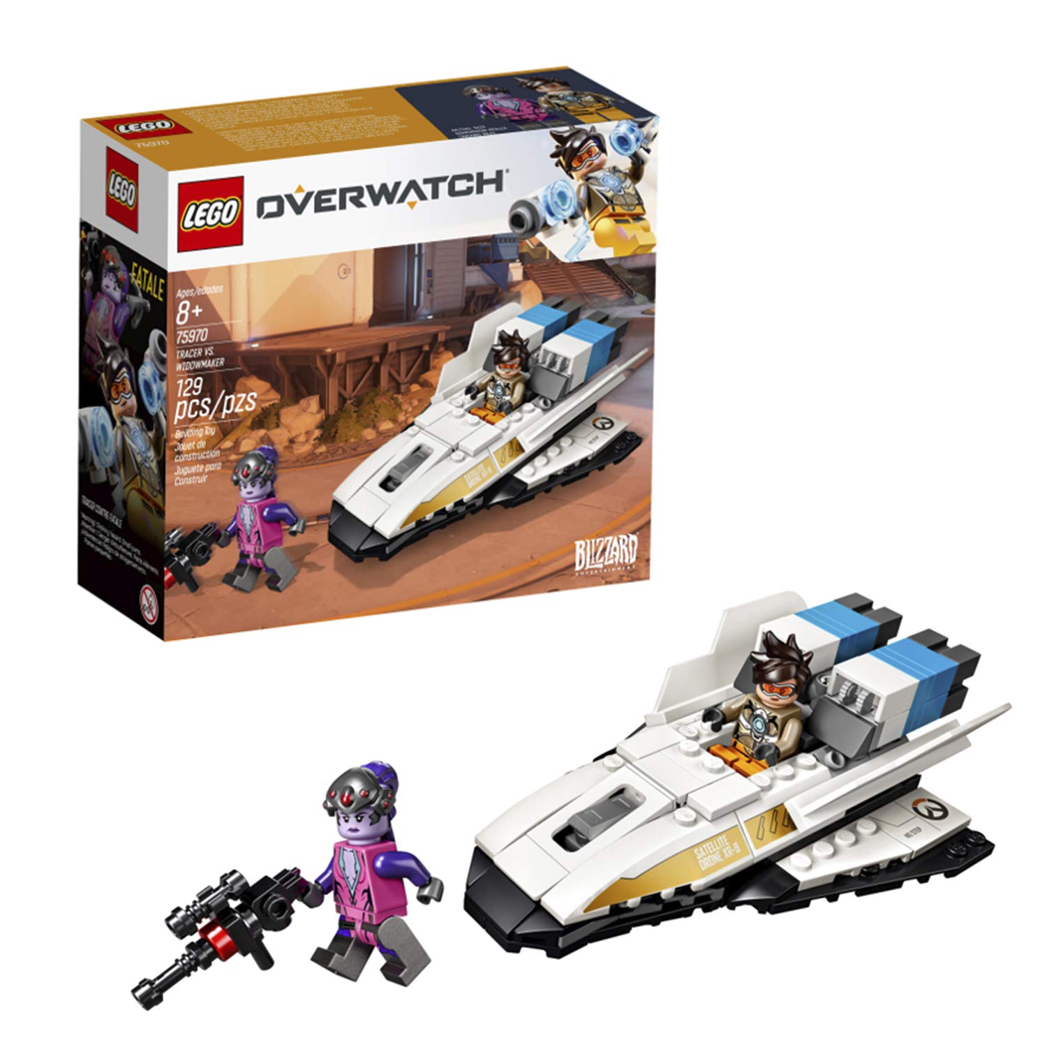 Lego Overwatch Tracer Vs. Widowmaker 75970