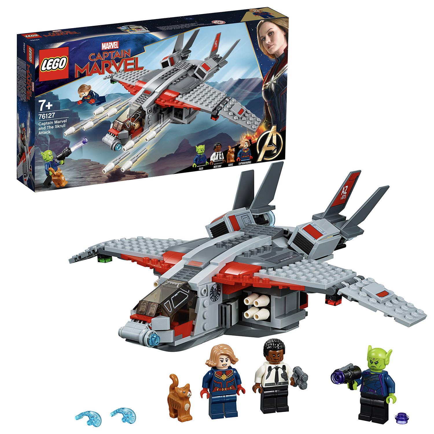 Lego® Marvel Super Heroes™ Captain Marvel And The Skrull Attack