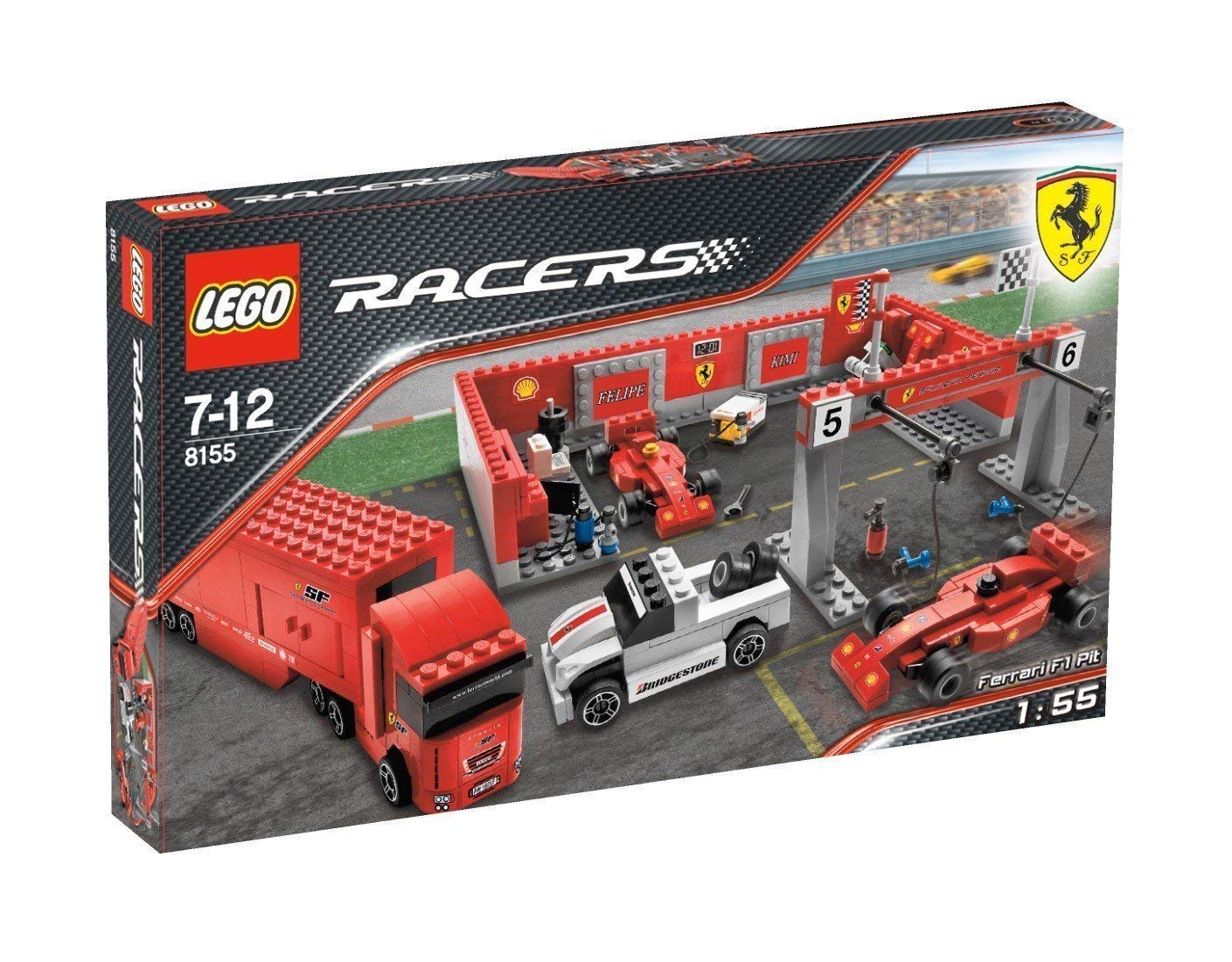 Lego Racers Ferrari F Pit