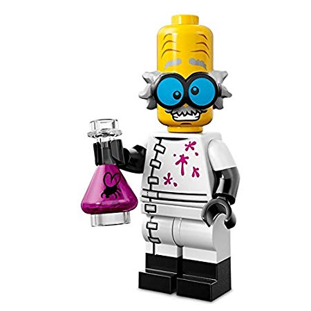 Lego Series Minif Igures Mad Scientist Figurine