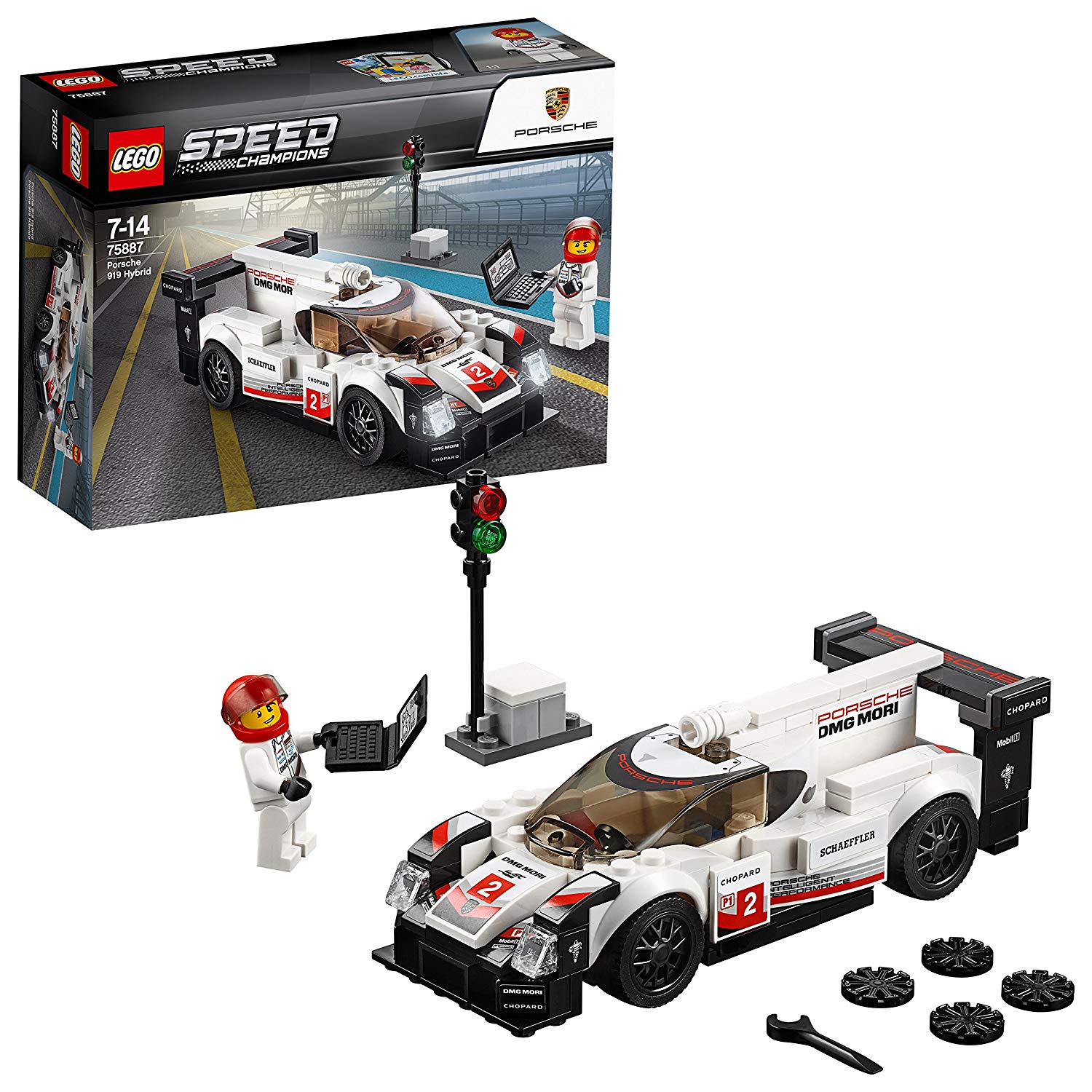 Lego Speed Champions Porsche Hybrid Construction Toy