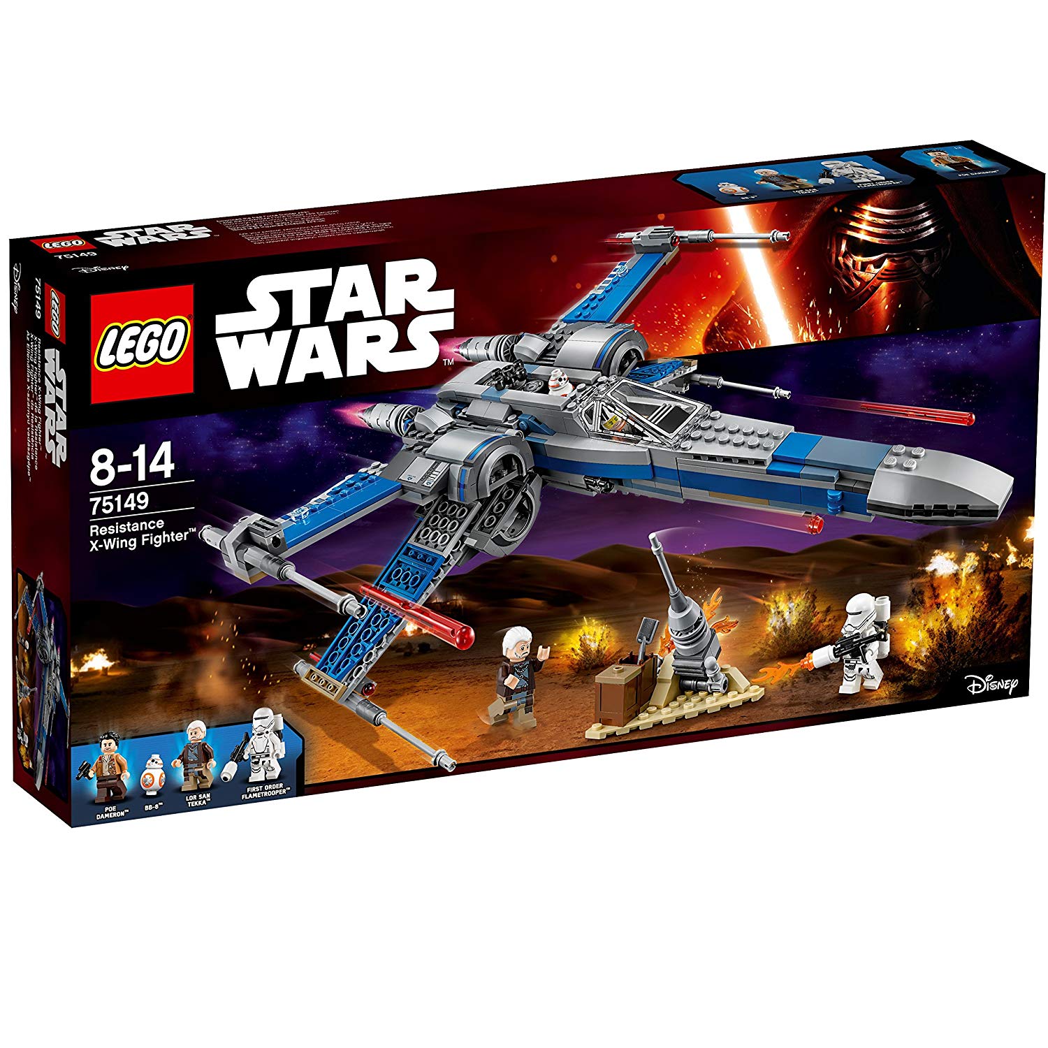 Lego Star Wars Resistance X Wing Fighter