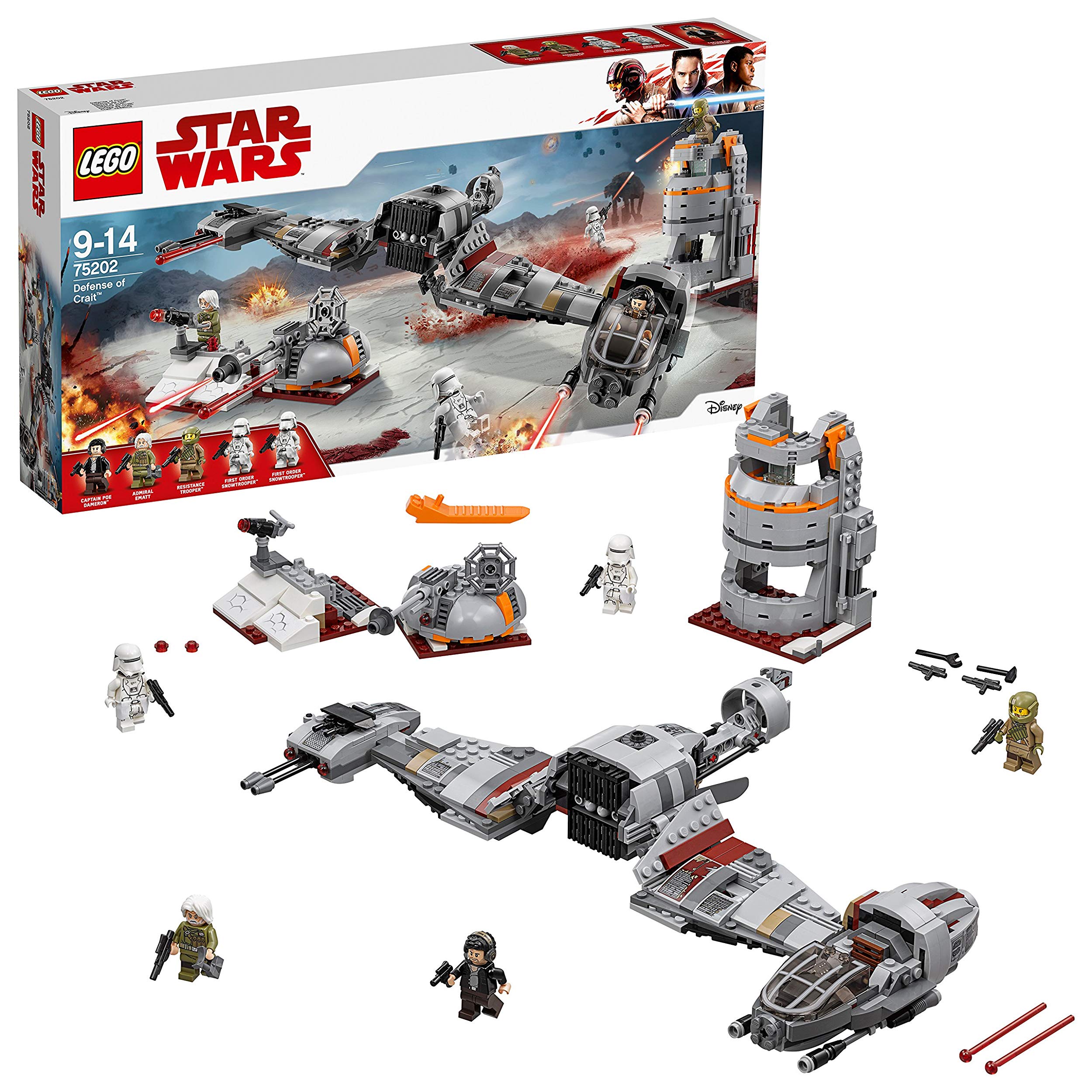 Lego Star Wars Defense Of Crait Toy