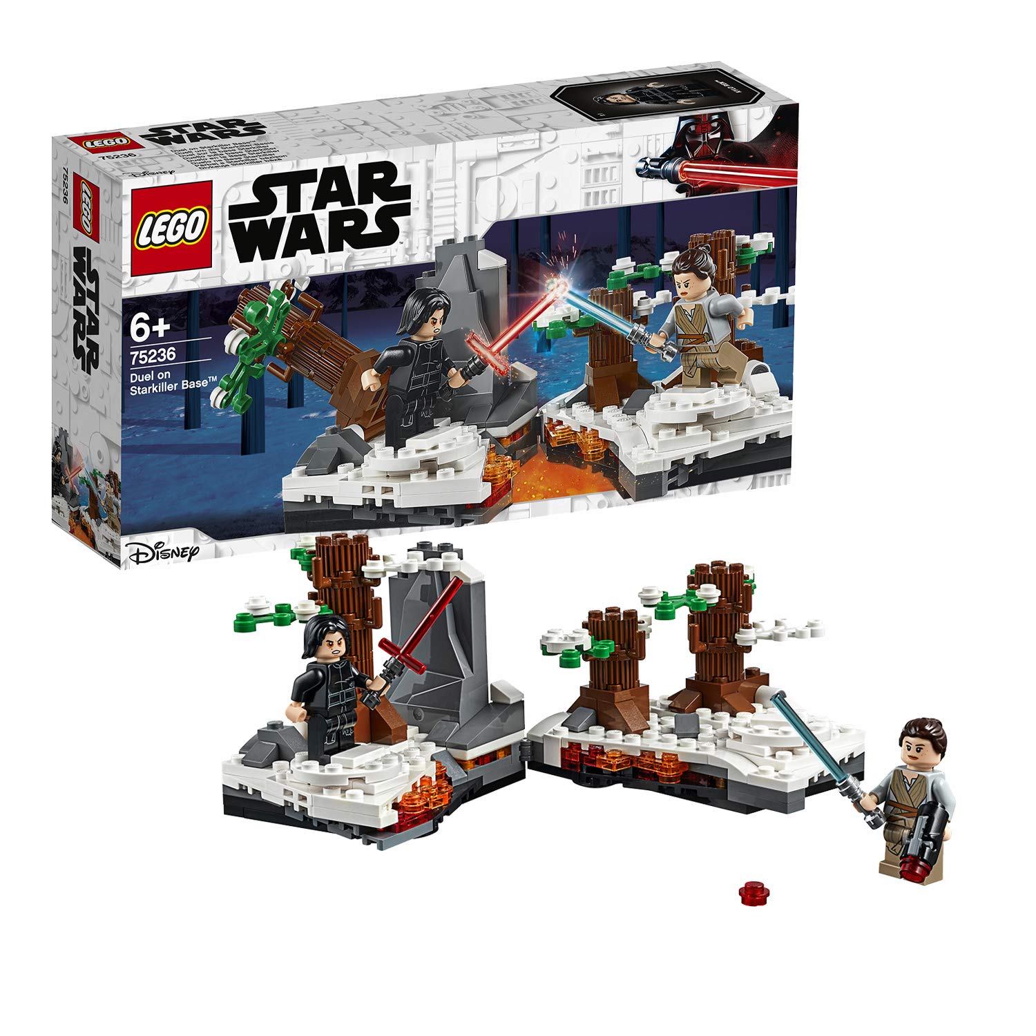 Lego Star Wars 75236 – The Force Awakens Duel For The Starkiller Base, Cons