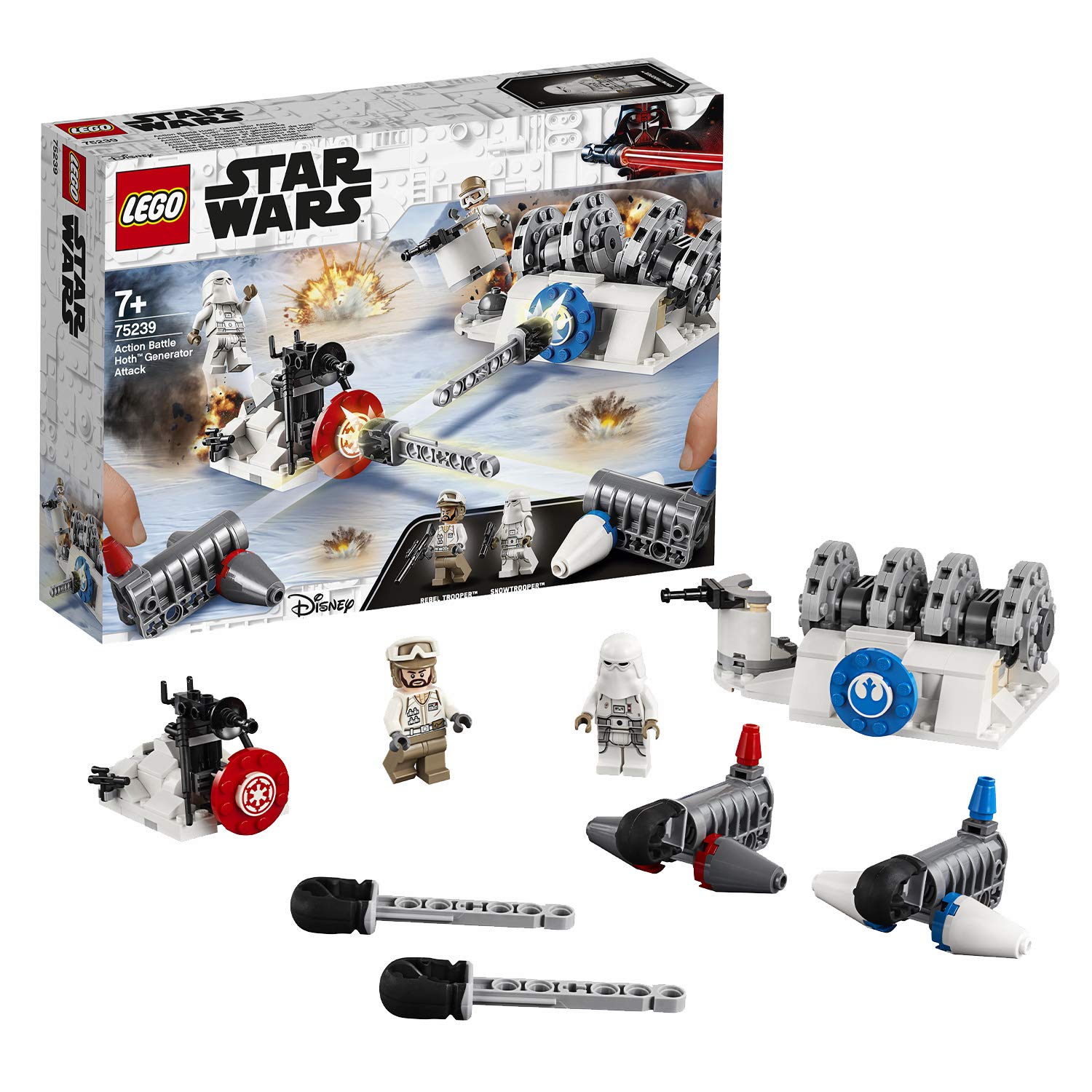 Lego Star Wars 75239 - The Empire Strikes Back Action Battle Hoth Generator