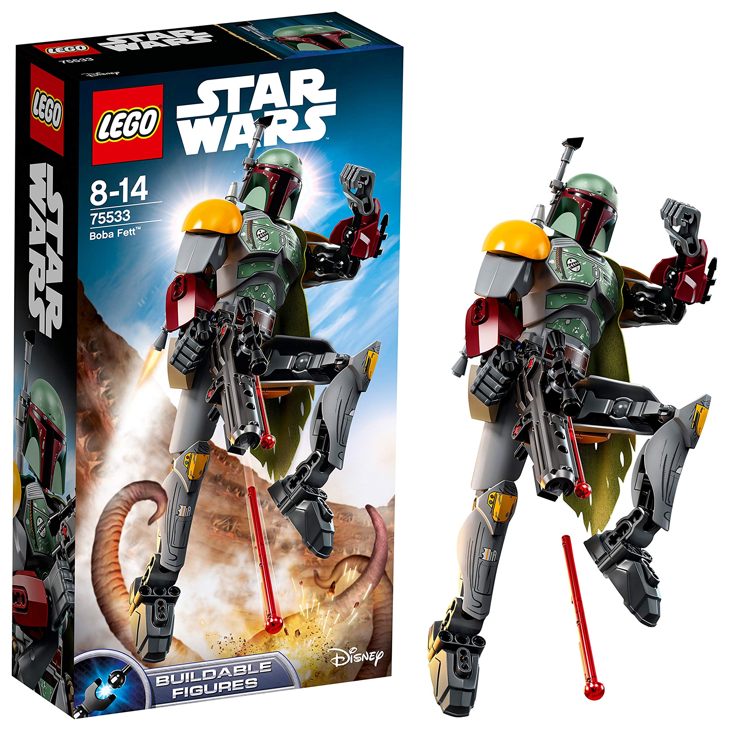 Lego Star Wars Boba Fett Bare Figure