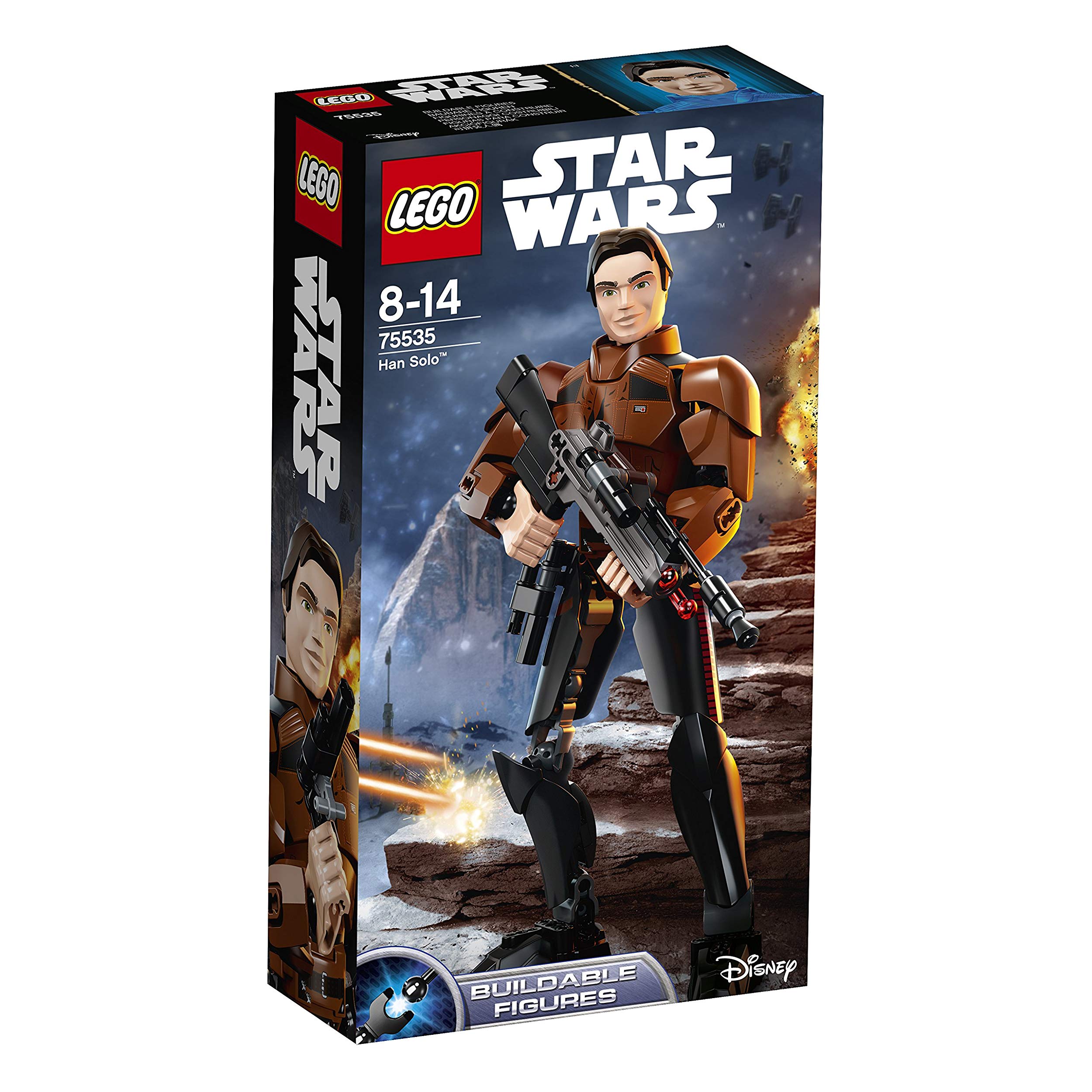 Lego Star Wars Han Solo Building Bare Figure