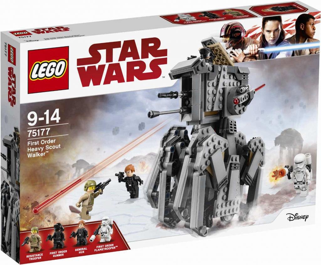 Lego Star Wars Jedi The Last 75177 First Order Heavy Scout Walker