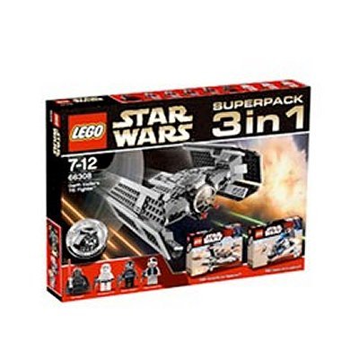 Lego L Go Star Wars Superpack En Darth Vaders Tie Fighter