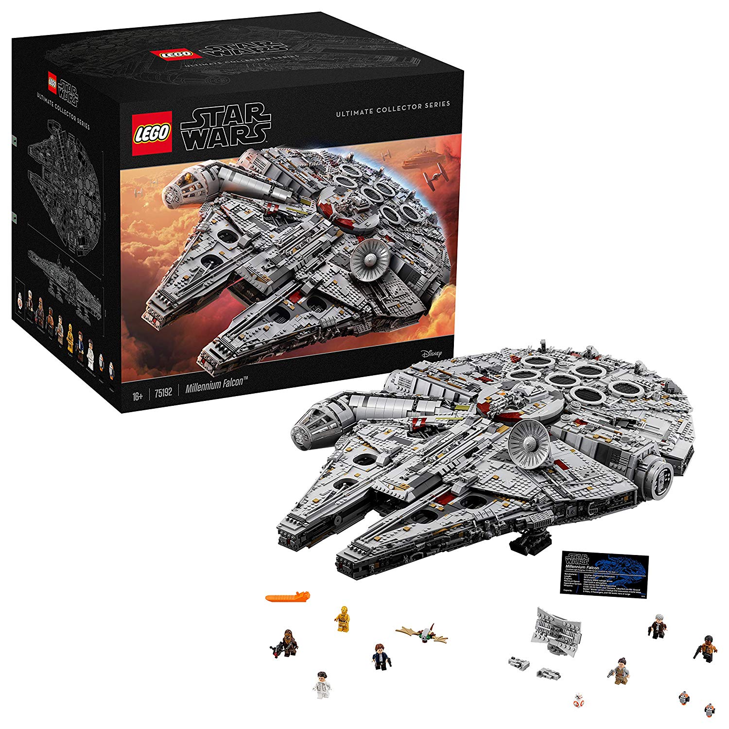 Lego Star Wars Millennium Falcon Set No