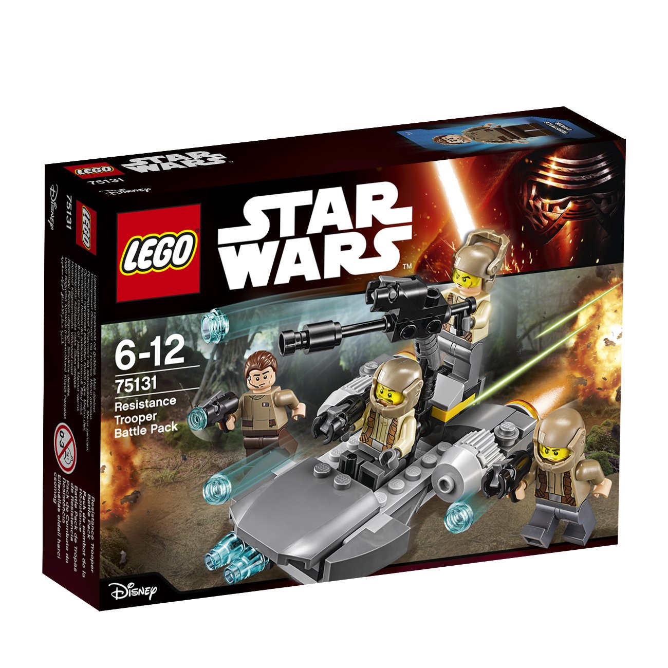 Lego Star Wars Resistance Trooper Battle Pack Building Set