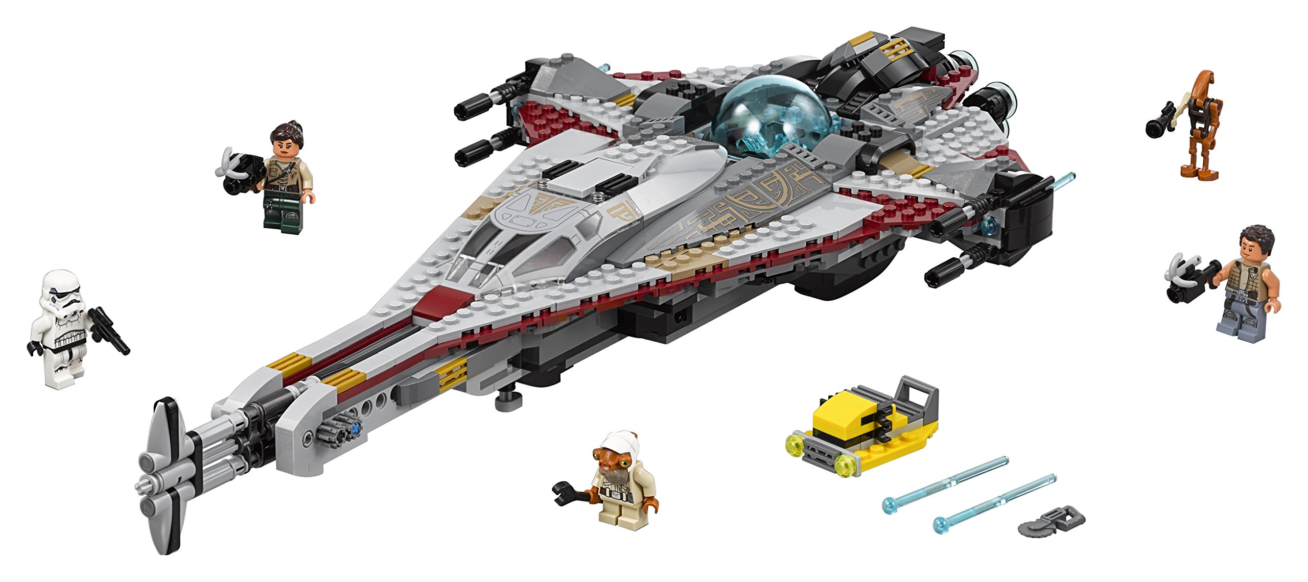 Lego Star Wars The Arrowhead Star Wars Spaceship Toy