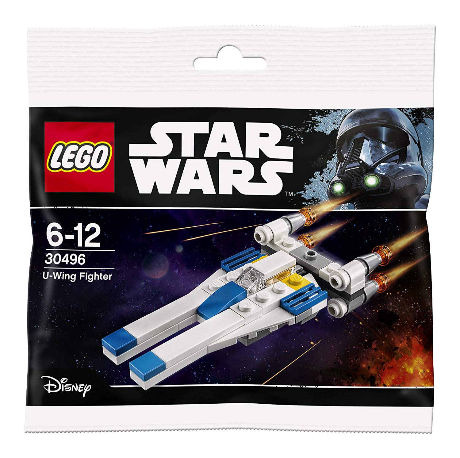 Lego Starwars Universal Wing Fighter Polybag 30496 In Poly Bag