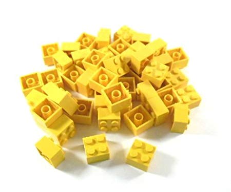 Lego  Stone Yellow X Studs Pieces