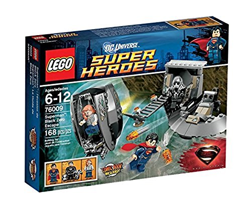 Lego Super Heroes Superman Black Zero Escape The