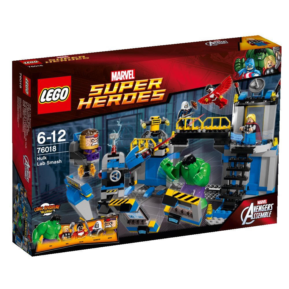 Lego Super Heroes Hulk Lab Smash