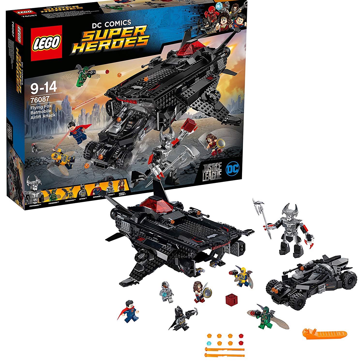 Lego Super Heroes Flying Fox Batmobile Attack From The Air