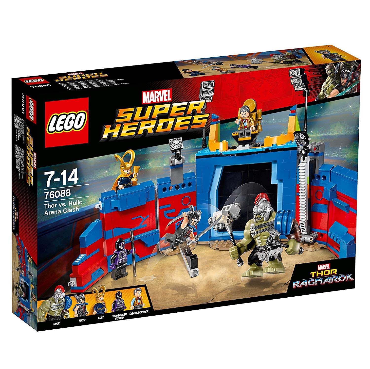 Lego Super Heroes Thor Against Hulk In The Arena
