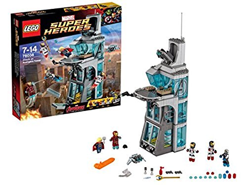 Lego Superheroes Attack On Avengers Tower