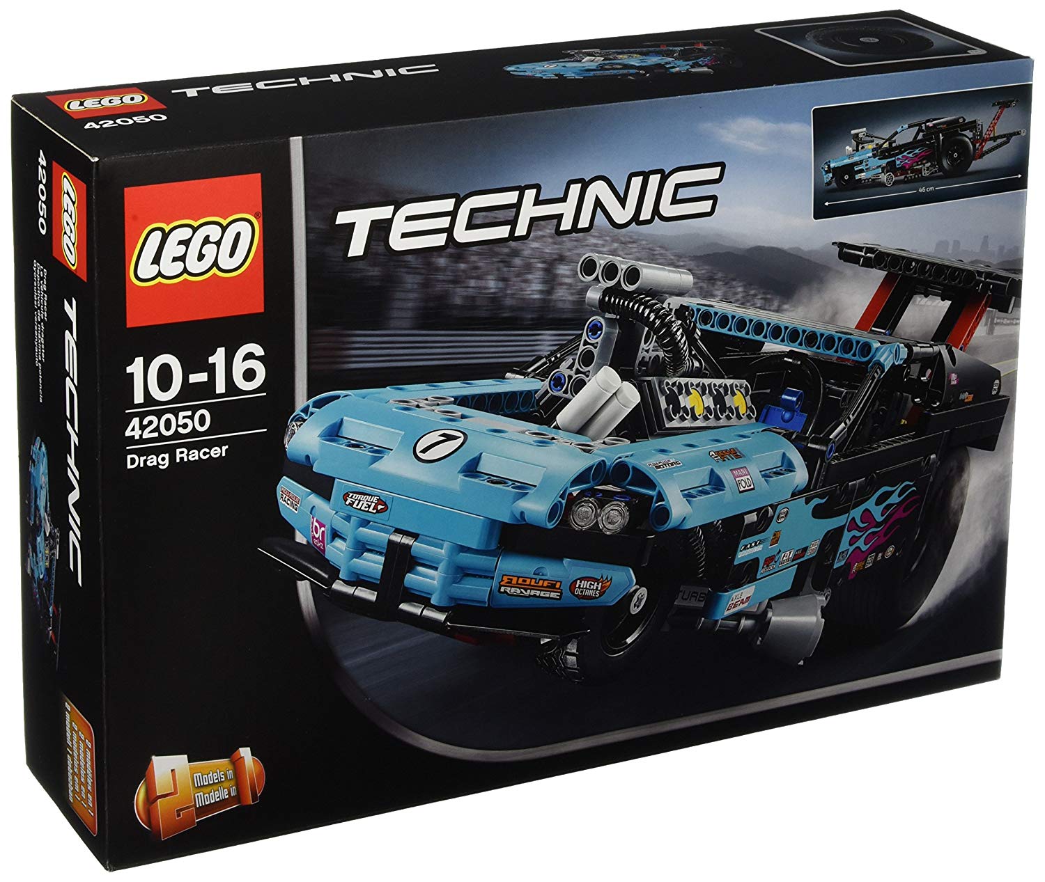 Lego Technic Drag Racer Mixed