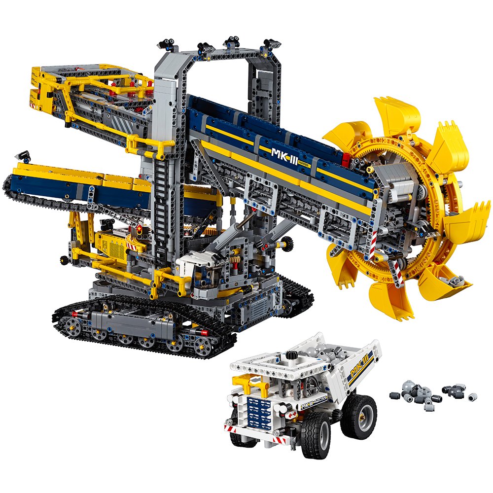Lego Technic Bucket Wheel Excavator Building Kit Piece By Lego