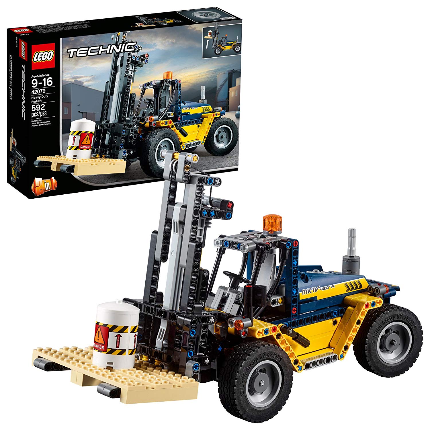 Lego Technic 42079 Heavy Duty Forklift Truck (592)