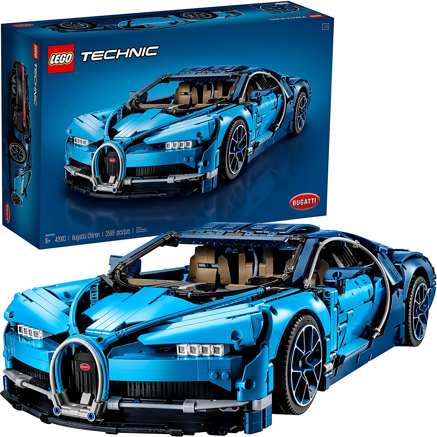 LEGO Technic 42083 Bugatti Chiron (3599)