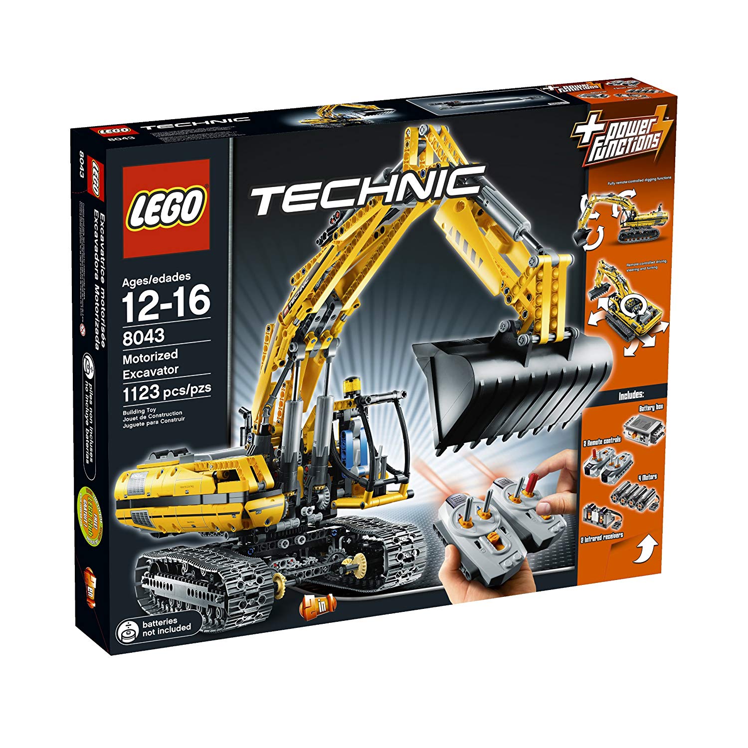 Lego Technic Motorized Excavator