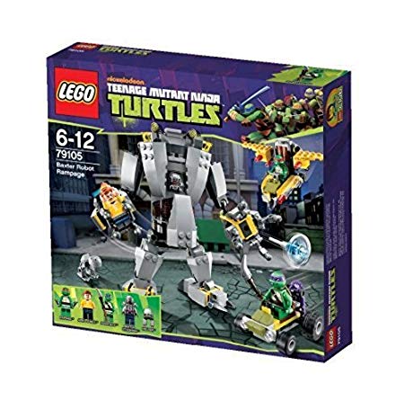 Lego Teenage Mutant Ninja Turtles Baxter Robot Rampage Game