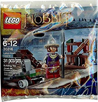 Lego The Hobbit Lake Town Guard Set Bagged