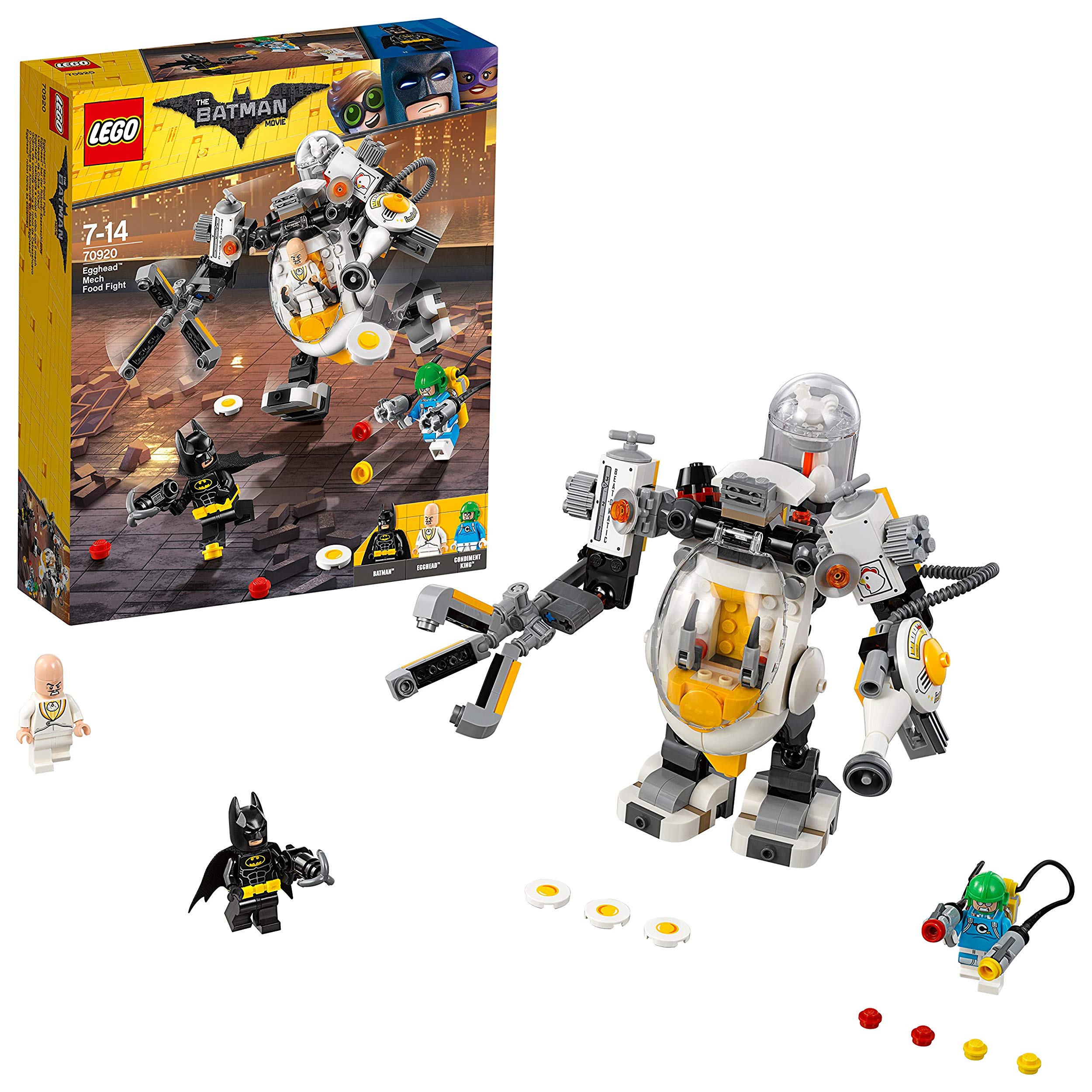 Lego The Movie Egghead At The Robot Eating Batman Battle Toy