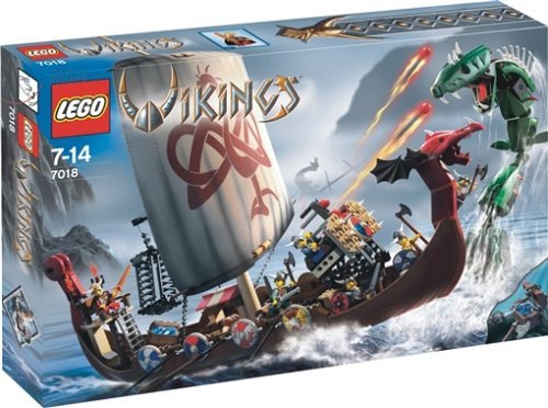 Lego Vikings Giant Viking Ship Vs Midgard Serpent
