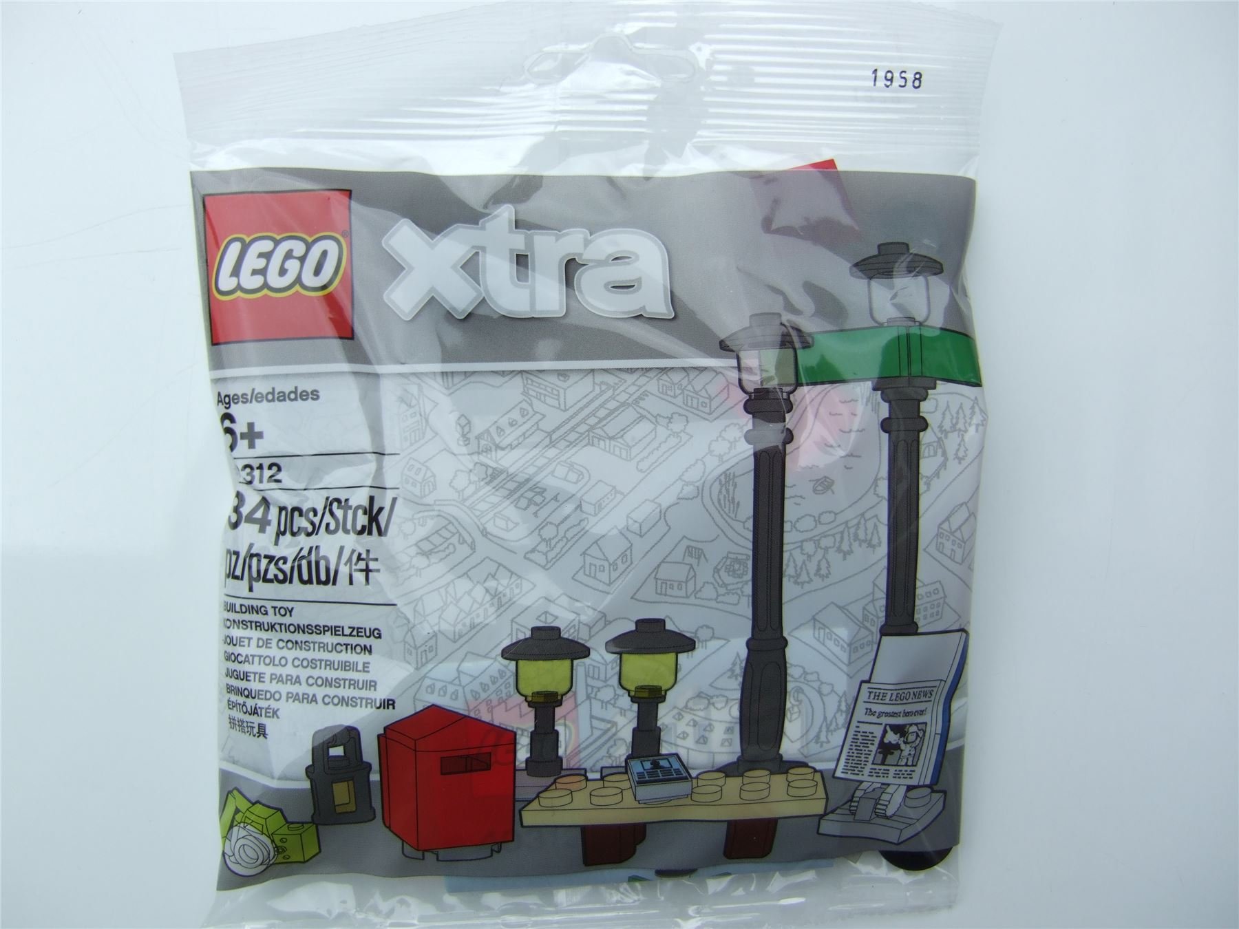 Lego Xtra Lamps Lanterns Table Mail Box Magazine Rack