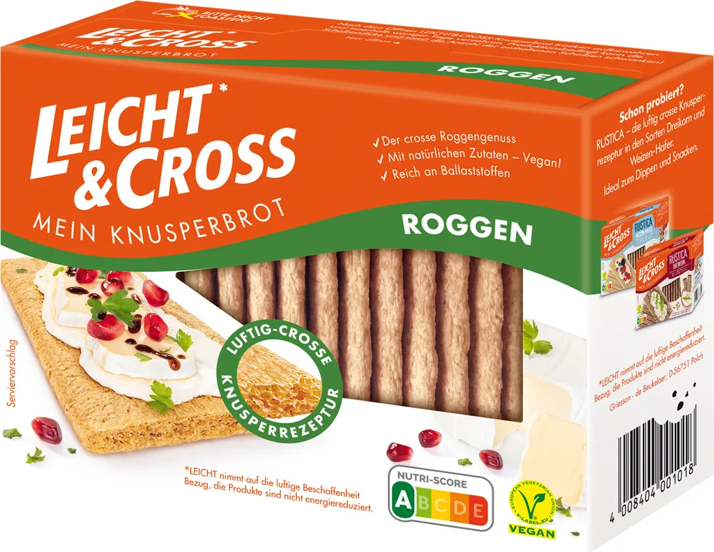 Light&Cross crispy bread rye