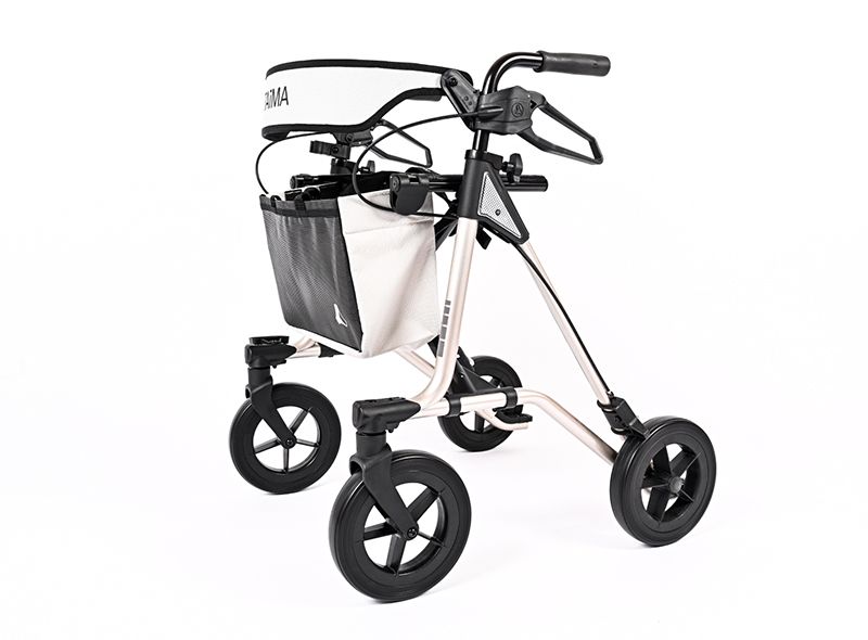 Lightweight rollator TAiMA VENTUM, complete set, Cashmere
