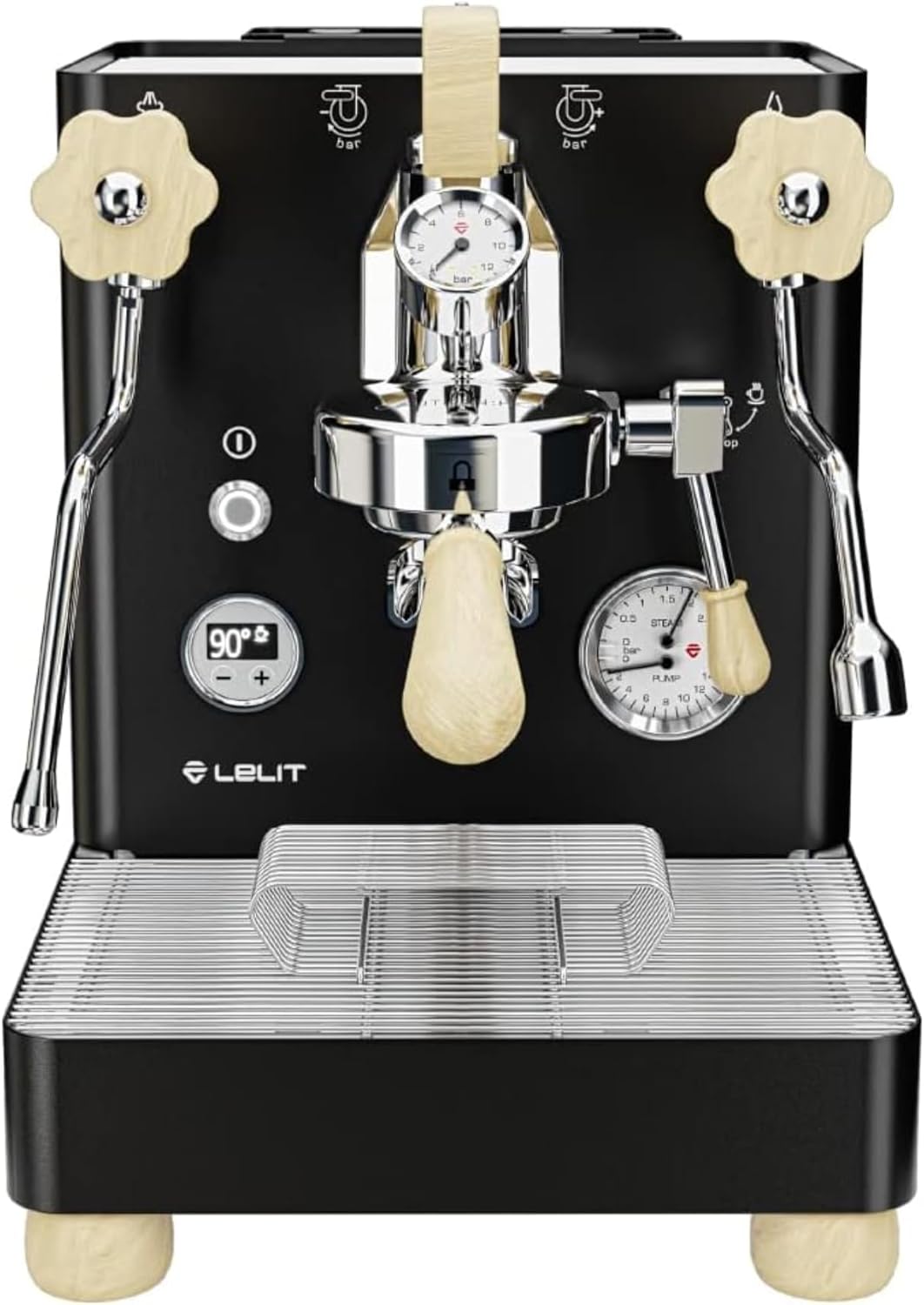 Lelit - PL162T-EUCB Bianca D Boiler Coffee Machine 220 240 50 60, Black