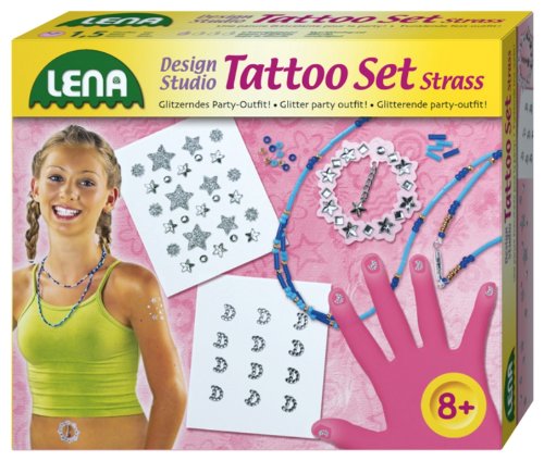 Lena Tattoo Set Rhinestone