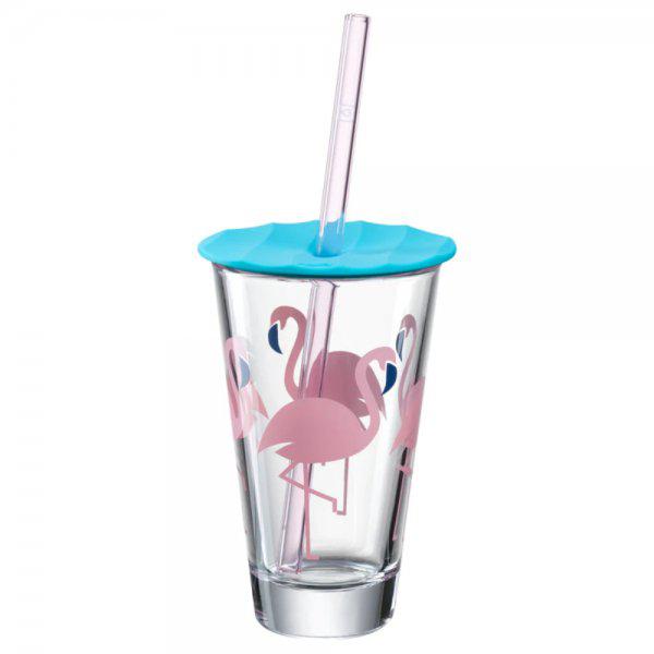 Leonardo drinking glass set Amalfi Flamingo (L) (3 pieces)