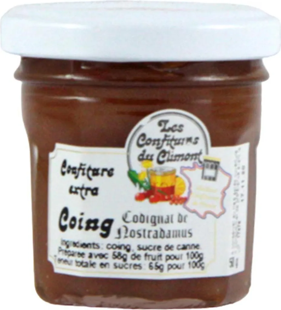 Les Confitures du Climont Quitten Konfitüre Extra Codignat 50g - Handgemacht