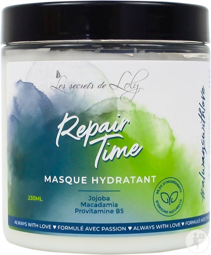 Les Secrets De Loly Repair Time Extra Moisturizing Mask Jar 230ml