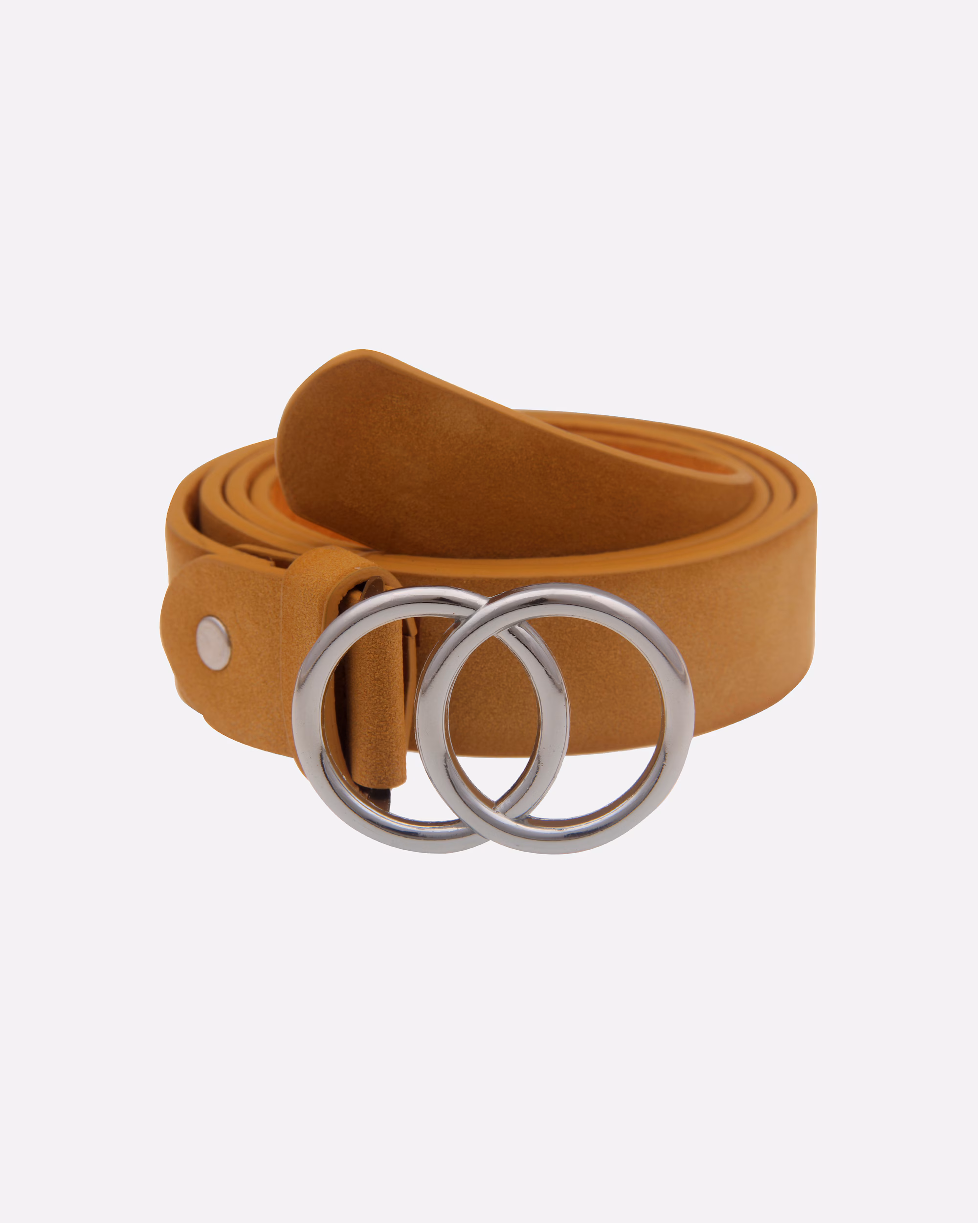 leslii belt belt double ring with double ring buckle for insertion