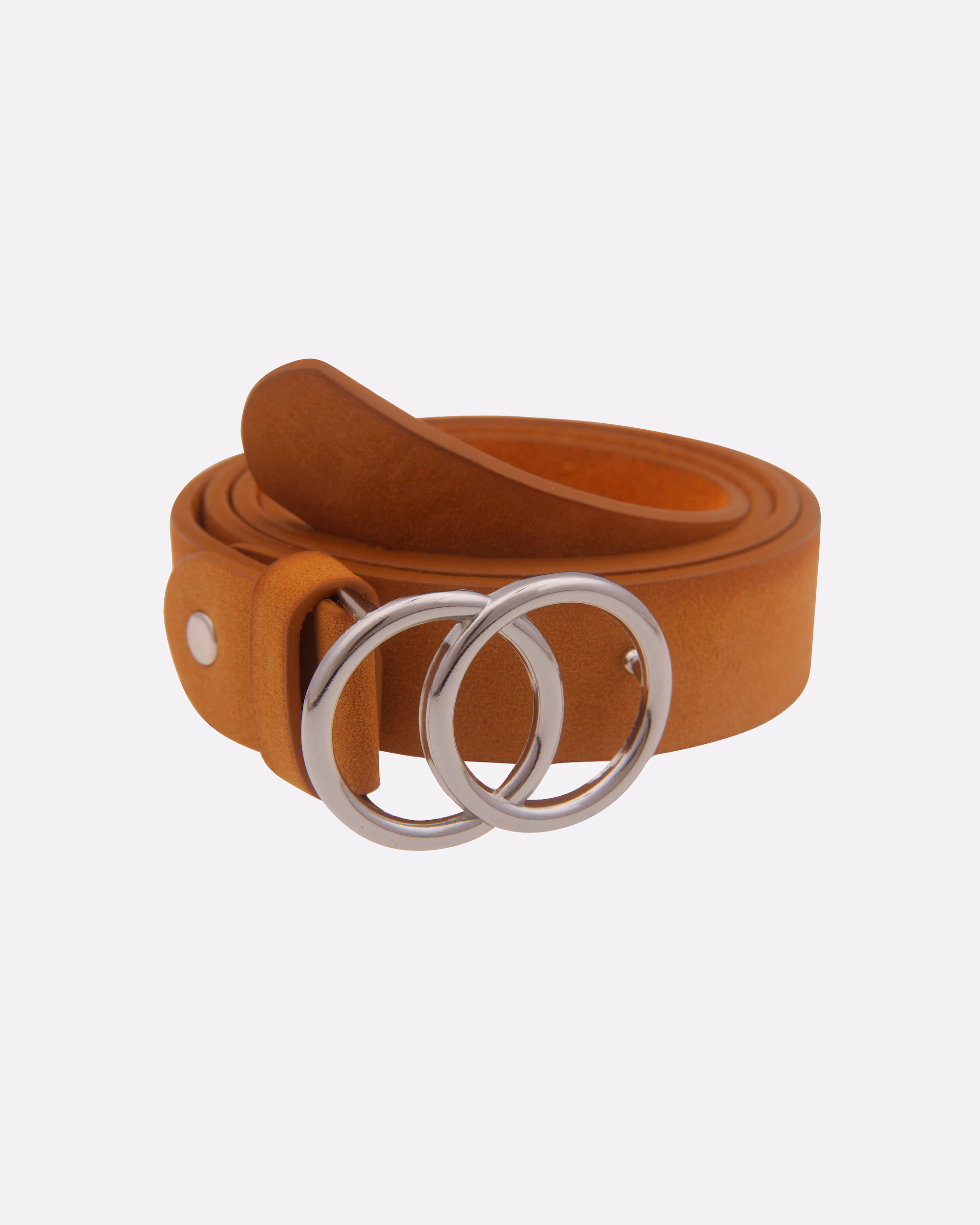 leslii belt Belt with double ring clasp for insertion