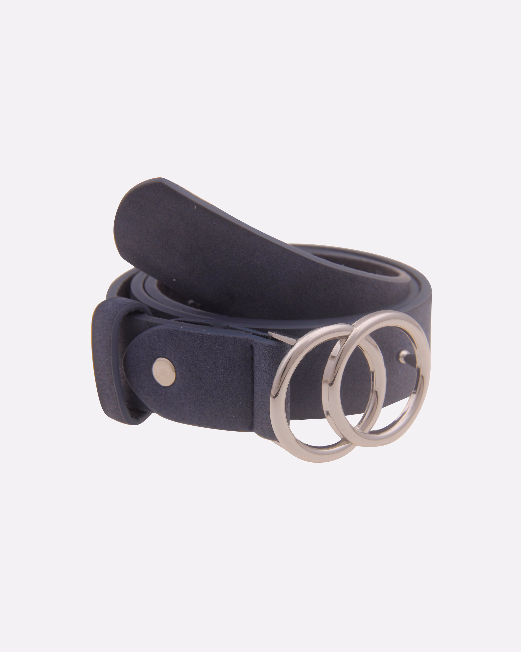 leslii belt Belt with double ring clasp for insertion