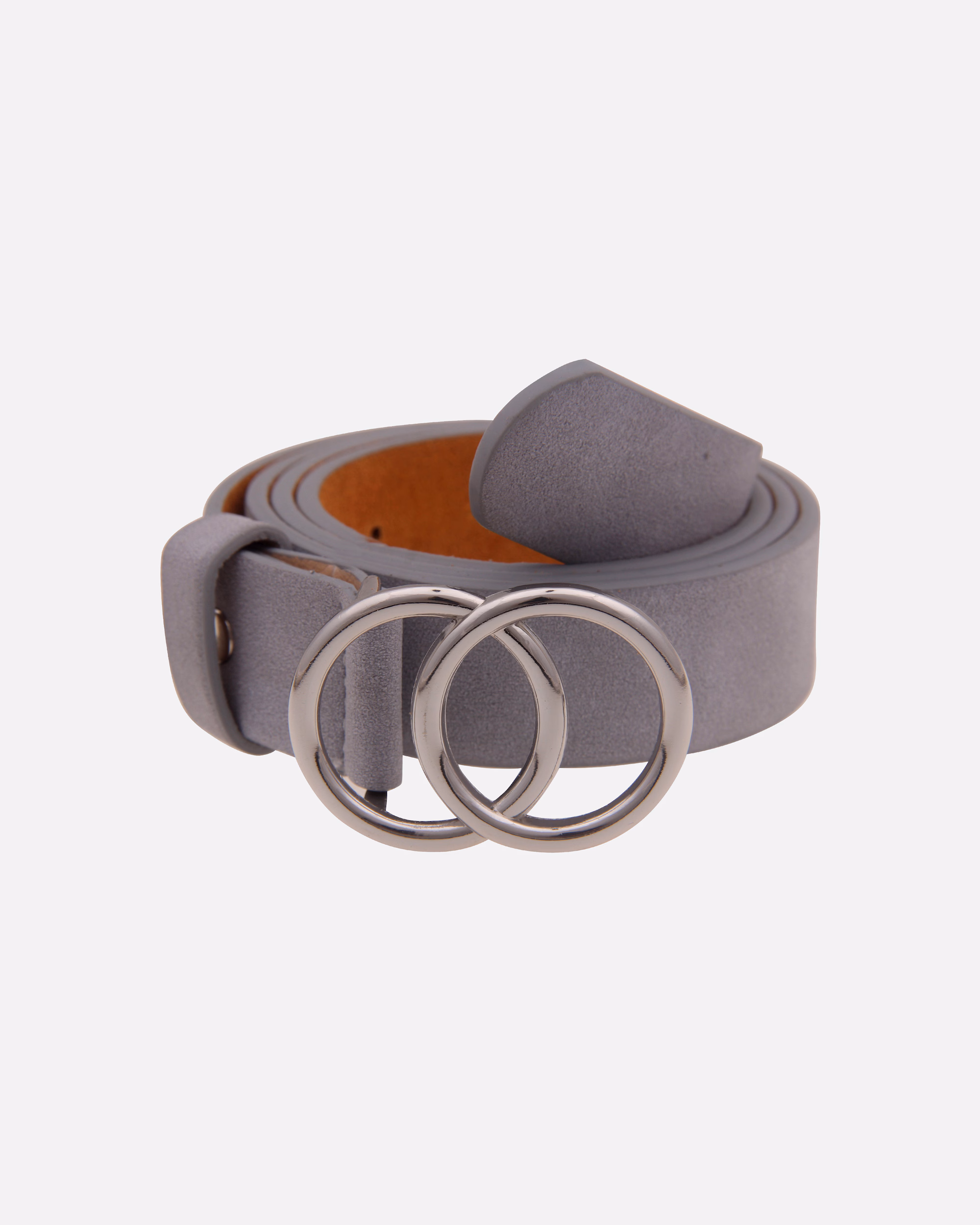 leslii belt Belt with double ring buckle for insertion