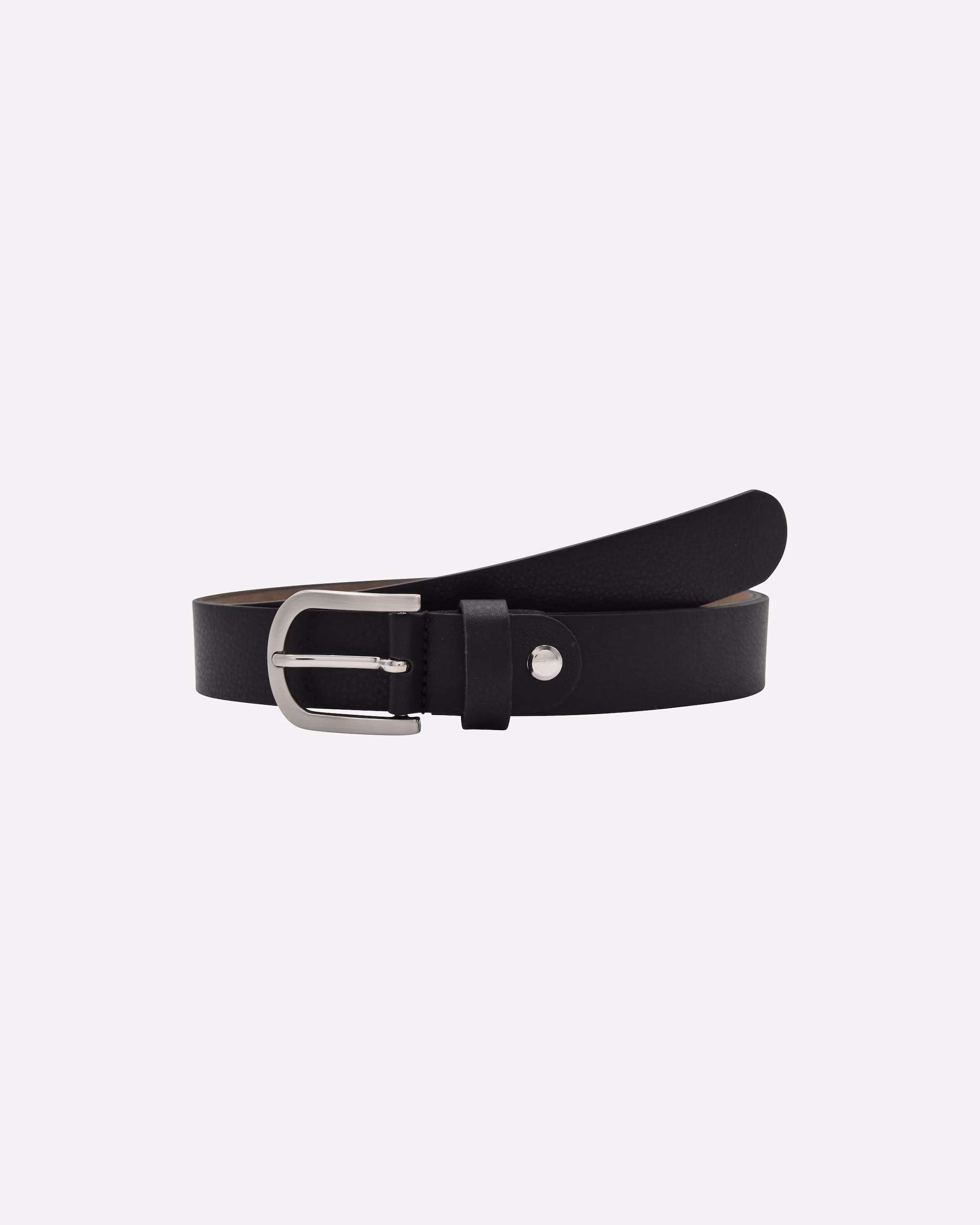 leslii belt Leather belt with fine grain