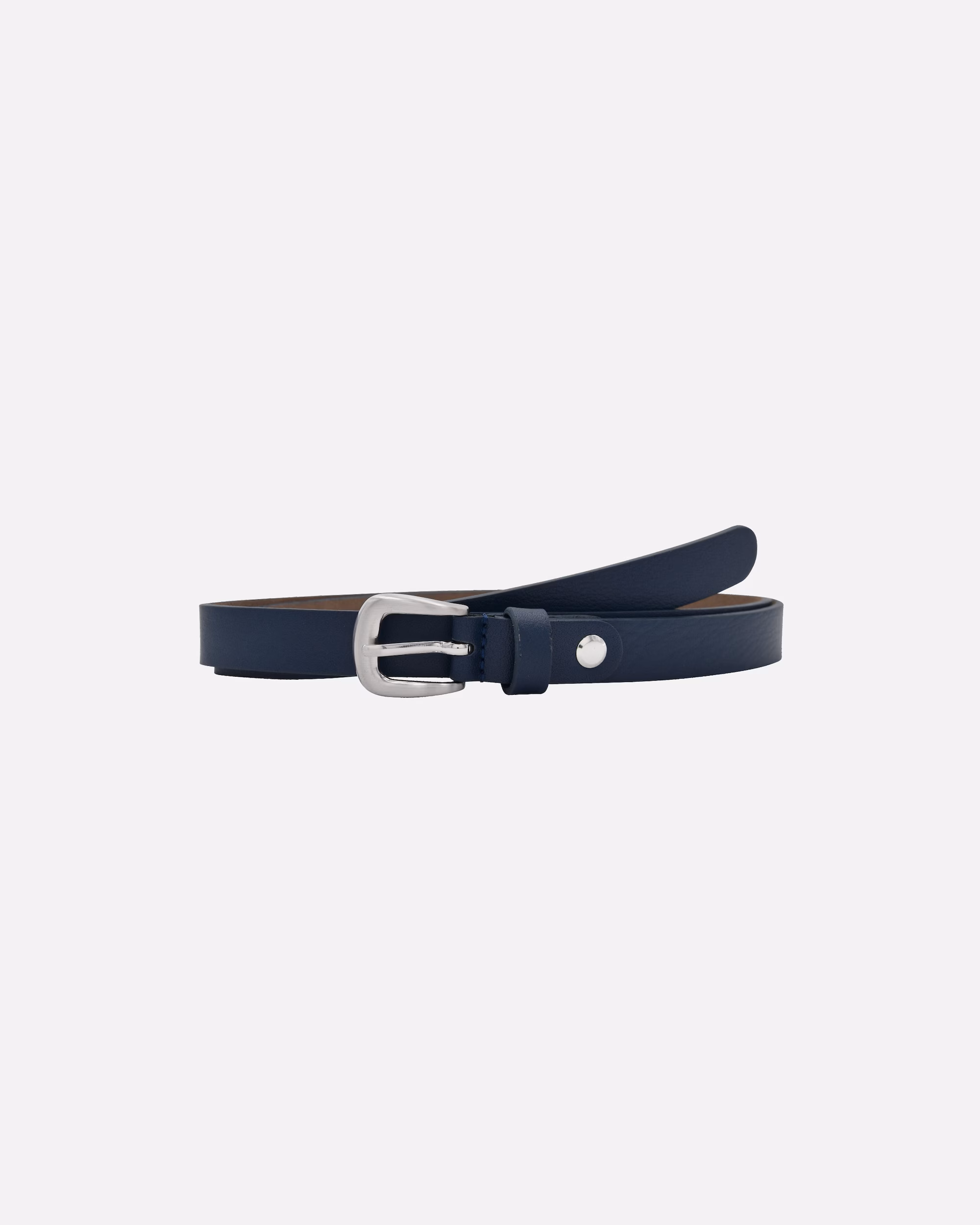 leslii belt Leather belt with fine grain