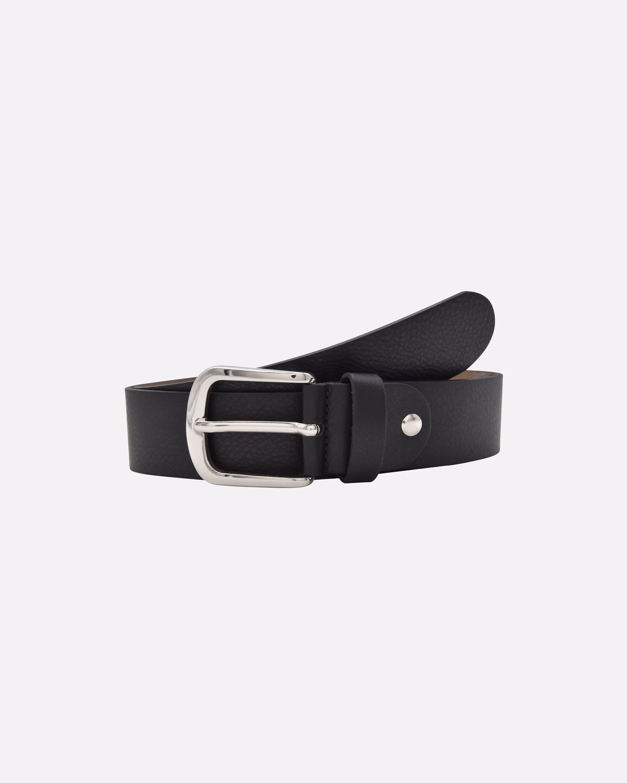 leslii belt Leather belt with fine grain