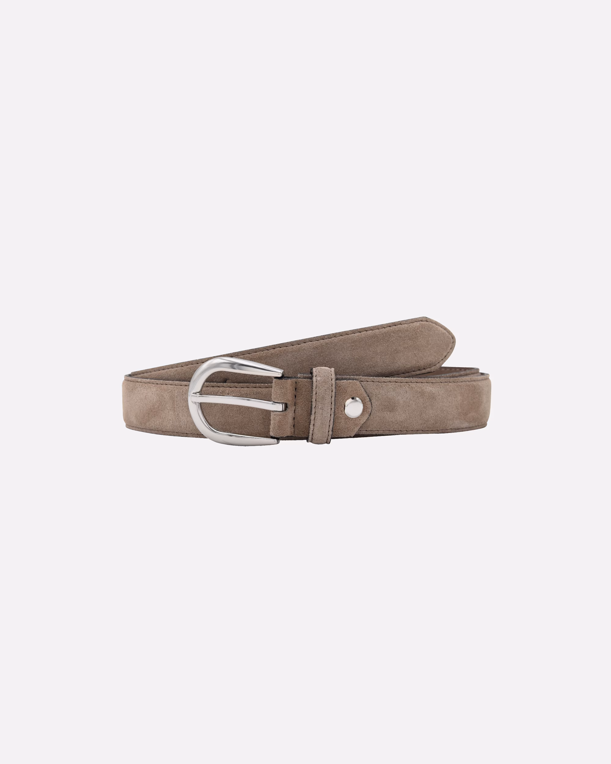 leslii belt Leather belt with a fine clasp
