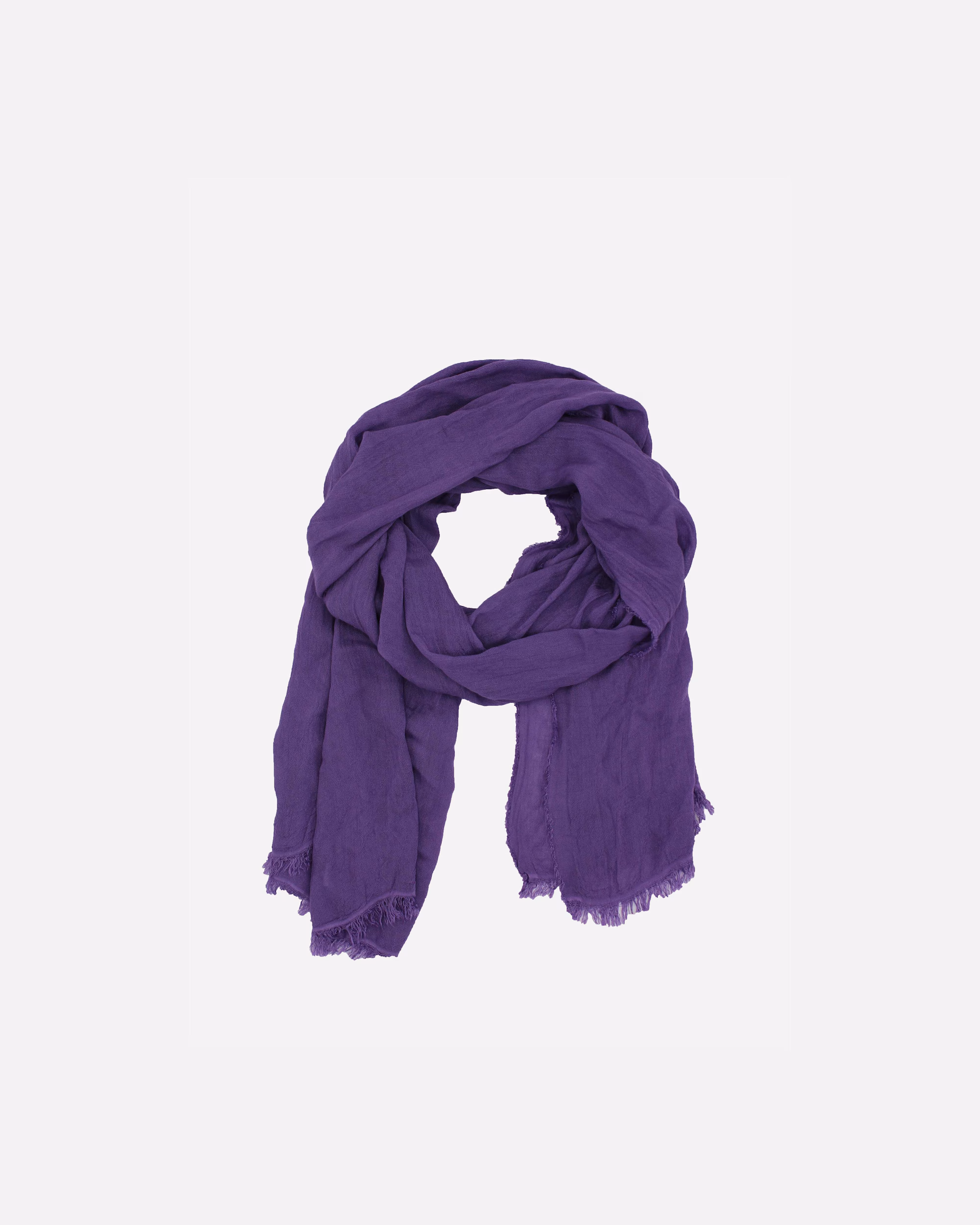leslii scarf scarf with open fringed edges